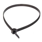 Хомут кабельный 3.6х200 нейлон (ч) (уп.100шт) Промрукав PR08.3068